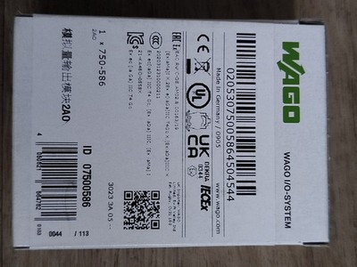 WAGO NAMUR  2x Analogausgang 750-586 Ein-/Ausgangs-Module