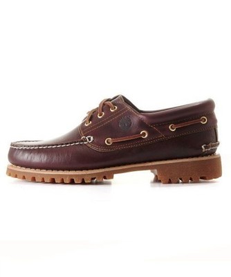 Timberland Sebago Classic 3-Eye Lug Boat Shoes-Burgundy- 50009-648 Expeditedship