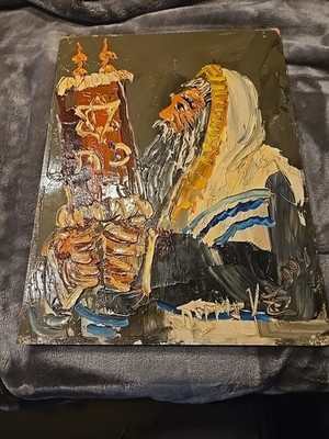 Morris Katz Original Painting 12x16 1994