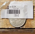 1896 Morgan Silver Dollar in Extra Fine Condition by Littleton Coin 1708.40