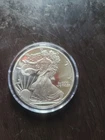 1 oz silver round . 999