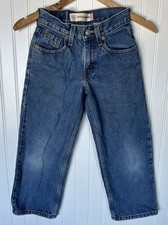 Youth Boys Levi Strauss Co 550 Relaxed Fit Blue Denim Jeans Size 8 Regular
