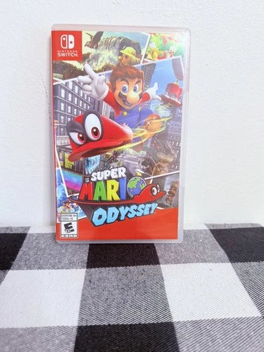 SUPER MARIO ODYSSEY NINTENDO SWITCH CIB TESTED MINT