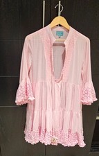 ANTICA SARTORIA THIS SEASONS PINK SHORT DRESS ONE SIZE NEW WITHOUT TAGS