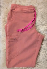 Figs Scrub Pants "Yola" Size medium Terracotta Skinny Scrub Bottoms