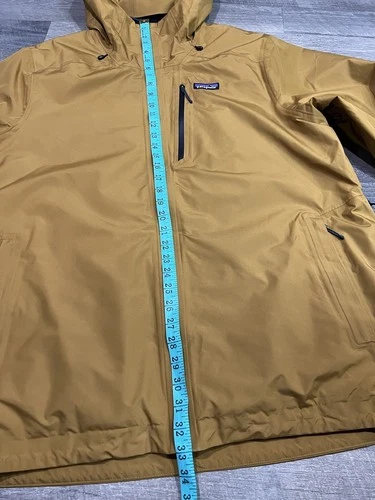 Patagonia Mens Powder Town XL H2No Raptor Brown Insulated Powder Town Ski Jacket image 13