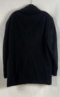 Vintage 90s Yves Saint Laurent Men's Black Wool Cashmere Overcoat Jacket Sz 44 — photo 2