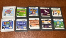 3DS and DS Games Lot 10 Tetris Axis Mario Hoops 3 On 3 Bust-a-move Clean Good