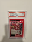 2020 Panini Score Patrick Mahomes II #136 Red Parallel PSA MINT 9  LOW POP 6