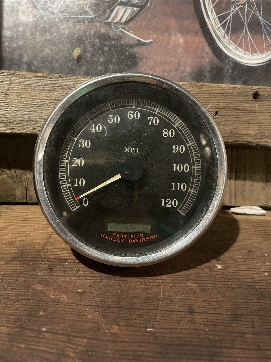 【お値下げ!】Harley-Davidson FLH1200 メーター 2003 Harley Davidson Fat Boy FLSTF Speedometer Gauge Dash