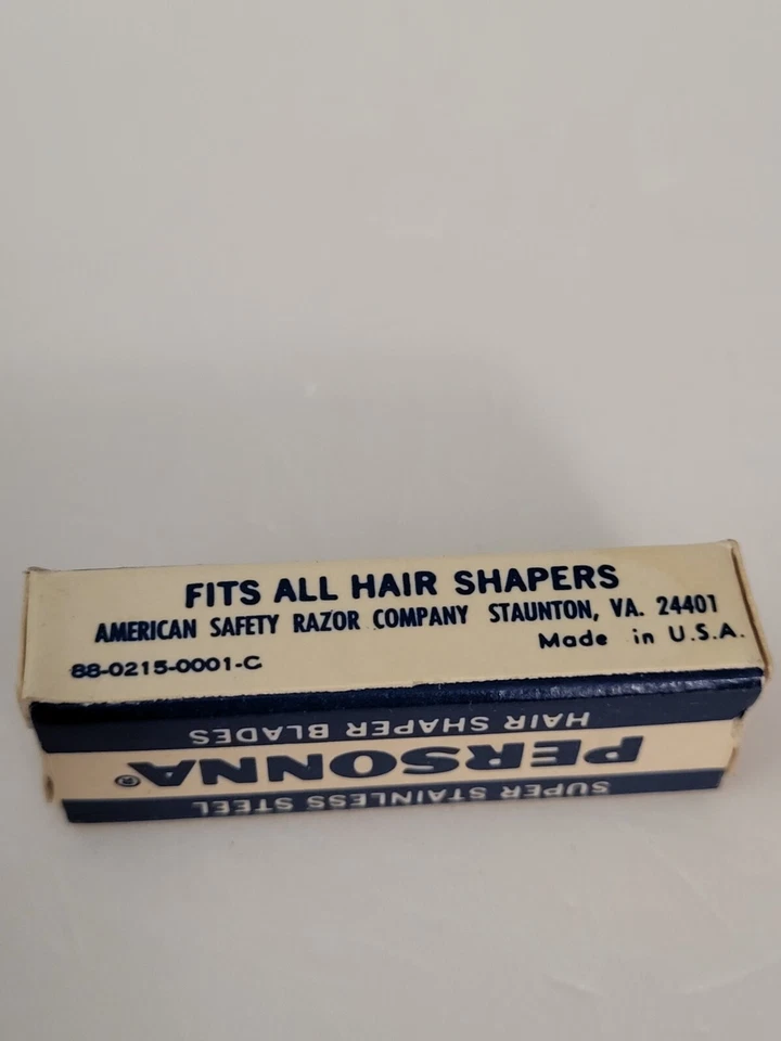 Hojas modeladoras de cabello Personna vintage: 2 paquetes Foto 2 de 4