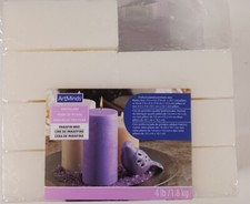 Paraffin Wax Candle Making Supplies ArtMinds Over 2 lbs. PARTIAL PACKAGE 7 pcs