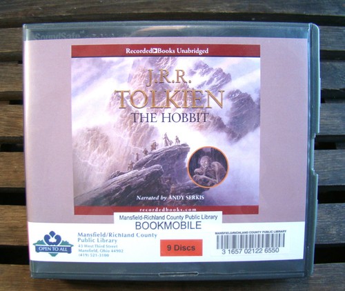 The Hobbit ~9 Audio CDs 2020~ Serkis Tolkien Dragon Elves Dwarves Bilbo Baggins