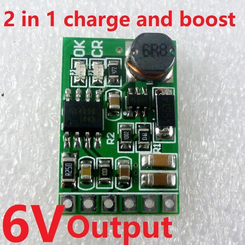 6V Charger Discharger 4.2V Charge in 5V Boost-out DC-DC Converter Step up Module - Picture 5 of 12