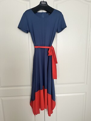 Weekend Max Mara A Line Flare Dress Women's $550 EUC UK