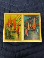 Vintage Crown 2 Decks Playing Cards Plastic Coated