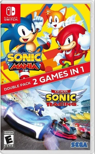 NSW Sonic Mania + Team Sonic Racing Double Pack - Nintendo Switch