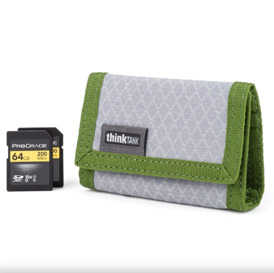 ThinkTankPhoto Secure Pixel Pocket Rocket Mini Memory Car(Highland Green) TT0226 - Image 3 of 4