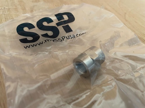 (10 Lot) 1/8" FNPT 316ss Hex Union Coupling Fitting SSP ISST2HCG - Picture 2 of 3