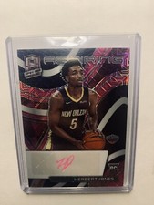 Herbert Jones 2021-22 Panini Spectra Aspiring Signatures Pink Meta Auto #25/25