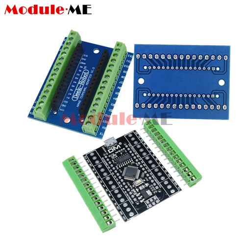 Placa Adaptador Terminal Controlador USB CH340 Nano V3.0 AVR ATMEGA328P-AU para Arduino - Imagen 3 de 13