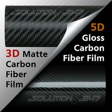3d Or 5d Premium Matte Or Full Gloss Black Carbon Fiber Vinyl Wrap Sticker Film 3d Or 5d Premium Matte Or Full Gloss Black Carbon Fiber Vinyl Wrap Sticker Film
