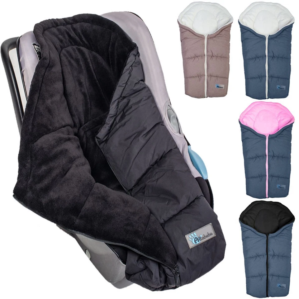 ALPIN Winterfußsack 0+ Fußsack Babyfußsack Babyschale Autobabyschale Kinderwagen