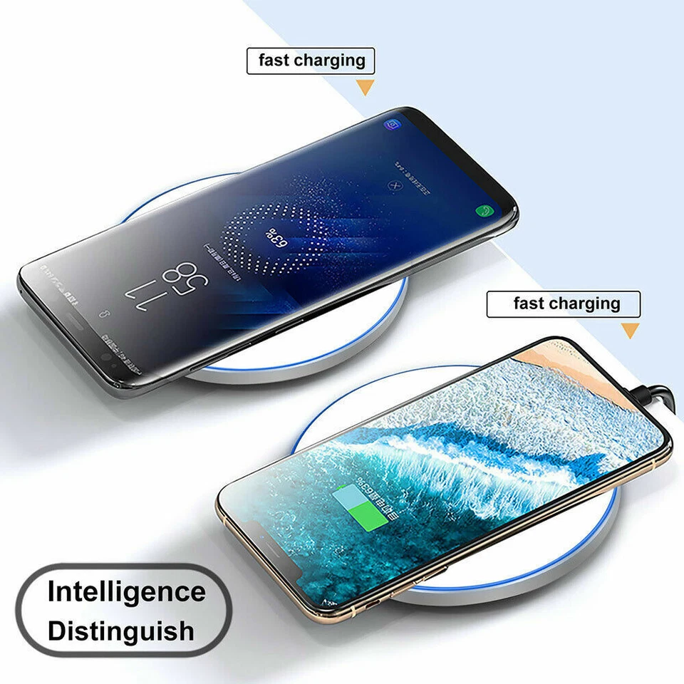 30W Fast Wireless Charger Mat Station For Apple iPhone 14 Pro 12 Samsung S22+ - Image 4 of 4