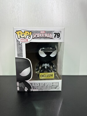 Funko POP! Marvel Spider-Man (Black Suit) #79 Vinyl Figure
