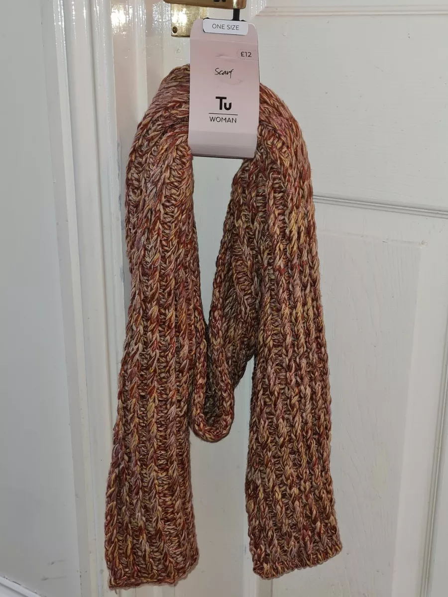 BRAND NEW BEAUTIFUL SAINSBURYS TU WOMENS SCARF Charity fund raising item