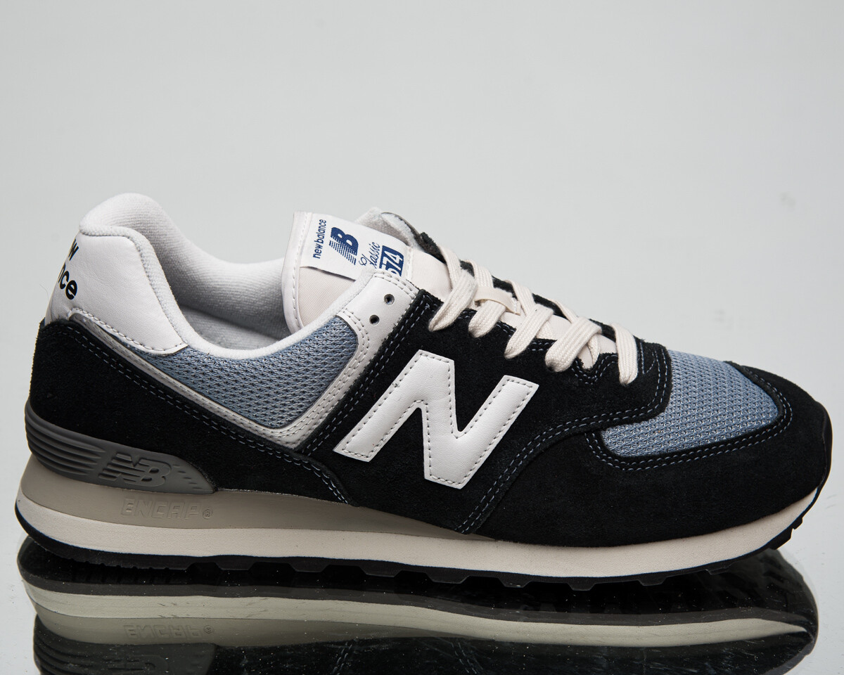 New Balance 574 Men's Navy Light Blue Low Lifestyle Shoes | eBay