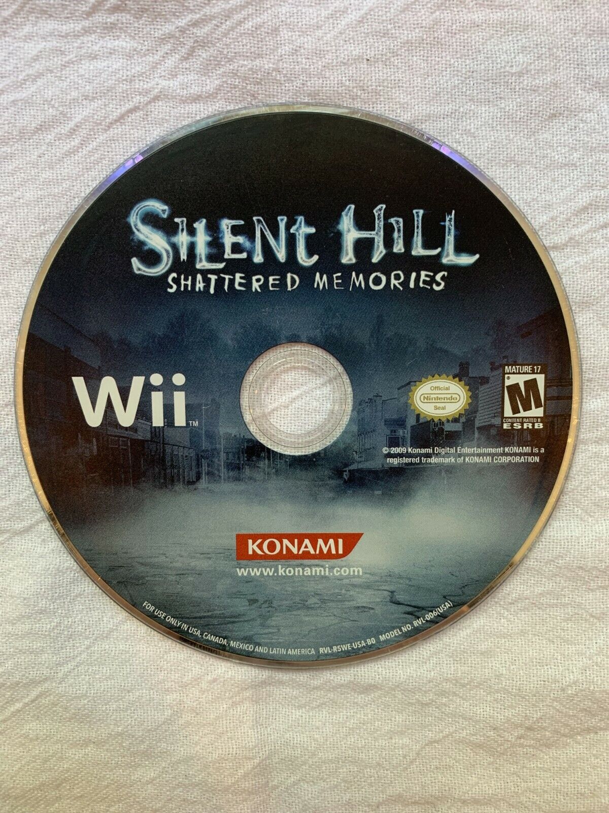 Silent Hill Shattered Memories Nintendo Wii 09 For Sale Online Ebay