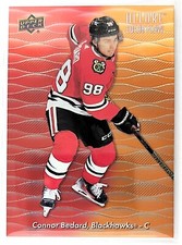 Connor Bedard 2023-24 UD Allure Color Flow Red-Orange CF-16