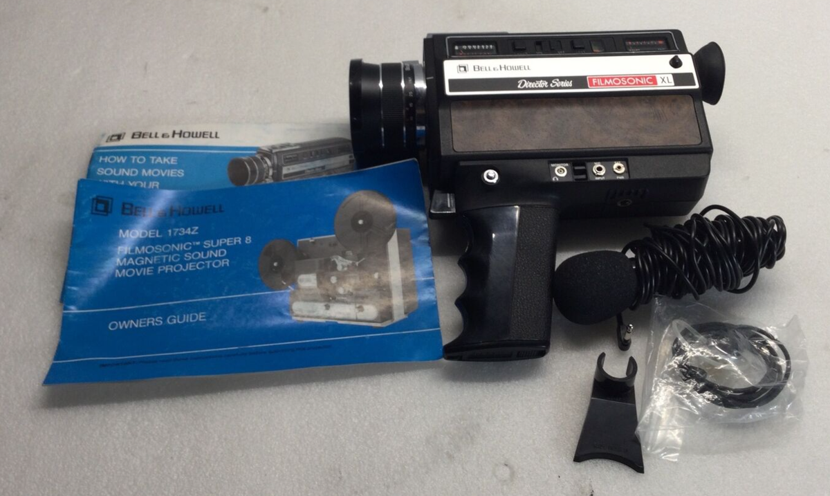 Bell & Howell Sound Star Filmosonic XL Movie Camera With