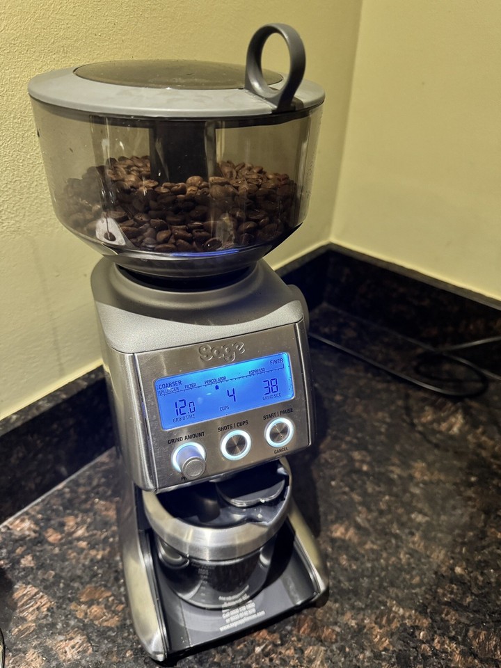 Sage The Smart Grinder Pro Coffee Machine Brushed Stainless Steel eBay