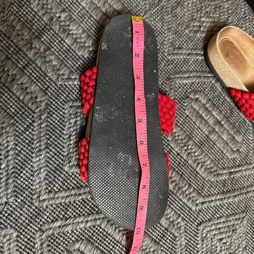 Marea New York Double Banda Slide Sommer Sandale Rot Schätzwert EU 38 / US 7,5 - Bild 5 von 5
