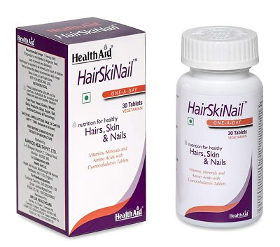  HealthAid HairSkiNail 30 tablets FREE DELIVERY