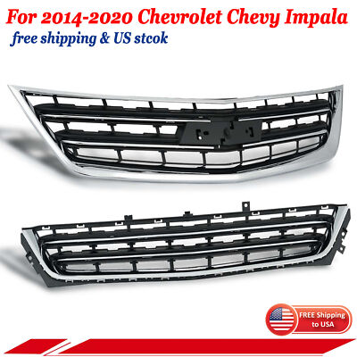 For Chevrolet Cruze Cruze Limited 2015 2016 Chrome Front Upper Lower Grille Set