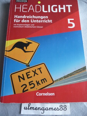   HEADLIGHT 5 Handreichungen Lösungen Schülerbuch   