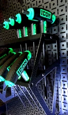 OmniWall mount T-Handle Tool Organizer Torx Hex Wrench holder for Icon Snap On