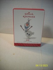Hallmark Disney Olaf Snowman Frozen Keepsake Ornament 2014 NIB- 