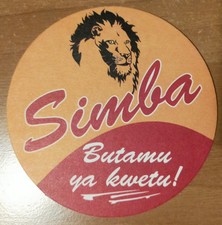 Sottobicchieri Birra, Beer coaster, Bierdeckel, Posavaso: Rep.Dem. CONGO Africa
