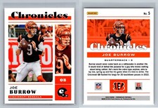 2022 Panini Chronicles - #5 Joe Burrow