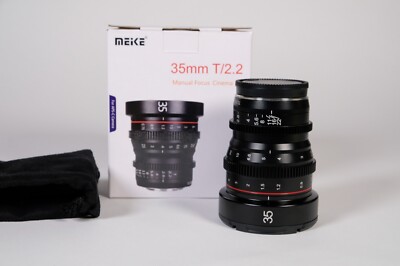 Meike Cinema Lens T 35mm 2.2 - Cinema-Festbrennweite Fuji X Mount NEU