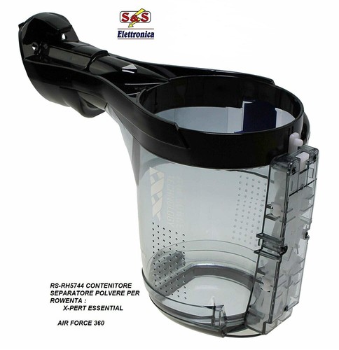 RS-RH5744 CONTENITORE SEPARATORE NERO PER ROWENTA X-PERT ESSENTIAL 260  RH7324WO | eBay