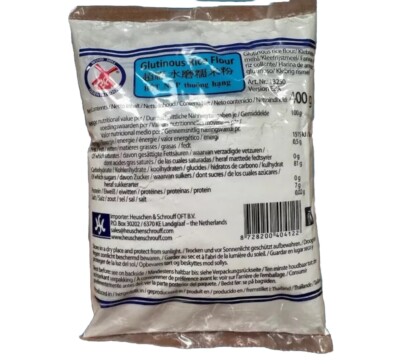 Klebreis mehl Glutinous rice flour  Klebreis Mehl Bot Nep 400g Thailand