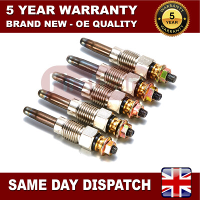 FirstPart 5X FOR VOLKSWAGEN CARAVELLE T4 2.4 (1992-2003) DIESEL HEATER GLOW PLUG