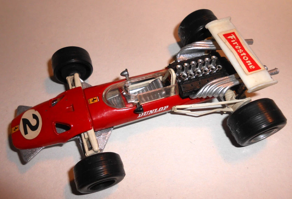 4 POLITOYS F1 Scala 1:32 Ferrari(FK2) Brabham(FK9) Honda (F4) Lotus Climax(F3) - Immagine 2 di 4