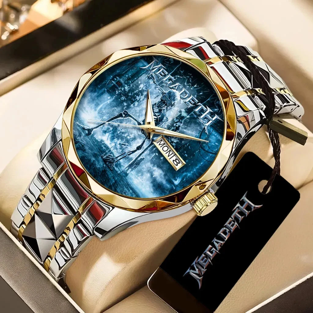Megadeth Alloy Luxury Quartz Watch