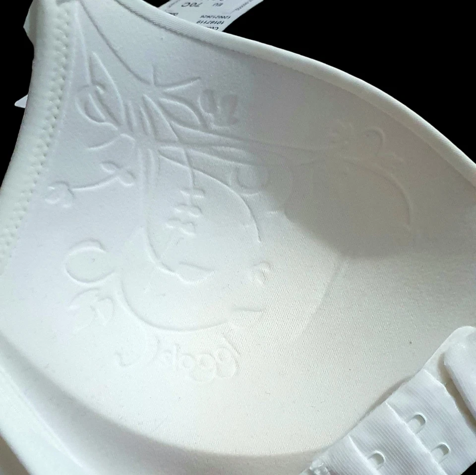 С ЯРЛЫКАМИ/SLOGGI/дамы/женщины с белый Wow комфорт с подкладкой бюстгальтер - размер 32C - Изображение 3 из 4